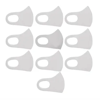 8 Vzory Módní 10 Ks Maska Na Obličej Děti Látkové Pleťové Masky V Pračce A Opakovaně Tisknout Ochranné Obličej Úst Muflové Mascarillas