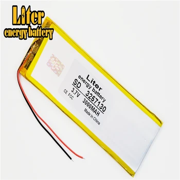 Polymer lithium-ion baterie 3000MAH 3.7 V 3060130 3257130 být přizpůsoben velkoobchodní CE FCC ROHS, MSDS certifikace kvality