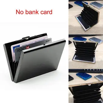 Anti-Scan RFID, 1 KS Kovového Hliníku Držitel Kreditní Karty Slim Blokování Peněženky Případě Podnikání Ochrana Karty Držitel Případě