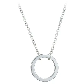 český jednoduchý styl rose gold barva kruhu kolem šperky sady pro ženy, svatební náhrdelník náramek Vánoční dárky J4701