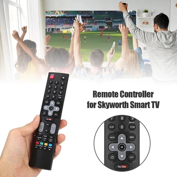 Domácnost Dálkové Ovládání Ložnici Ozdoby Televize Náhrada za Skyworth LCD TV s APLIKACI Youtube HOF16J234GPD12