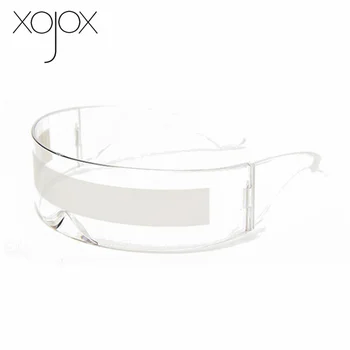 XojoX Legrační Futuristické Zábal Kolem Kostým, Sluneční Brýle, Divný Siamská Módní Brýle Halloween Párty Maska Sluneční Brýle
