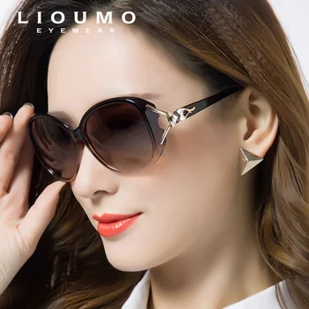 2020 Nové Ženy, sluneční Brýle Polarizované Retro Velký rám luxusní Brýle Dámy Značky Design Ženy Nadrozměrných Brýle Oculos de sol