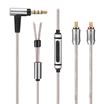 Nový Upgrade Stříbrný Pozlacený Audio Kabel Pro Audio technica ATH-LS400 LS300 LS200 je LS40 LS70 LS50 je S dálkovým mic