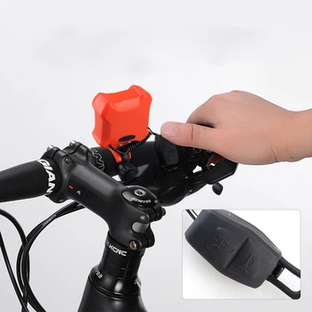 2 V 1 Kolo Horn+Světle Až 120db USB nabíjecí MTB Silniční Kolo Přední Řídítka Elektronické Roh Svítilny, Vodotěsné Bike Zvony