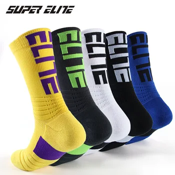 Sportovní Ponožky Cyklistika Basketbal Běh 2019 Mtb Pro Sportovní Ponožky Muž Černé Trend Dlouhé Pěší Tlumení Muže Sportovní