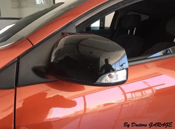 Bat Zrcadlo Kryt Renault Megane 3 2009 2010 2011 2012 2013 2016 Lesklé Černé Křídlo Případě Pokrývá Tělo Kit Světlomety Auto