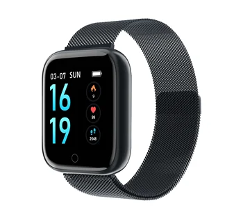 Sportovní Chytré Hodinky IP68 T80 fitness náramek activity tracker heart rate monitor krevního tlaku pro ios, Android hodinky Fshion 6 7