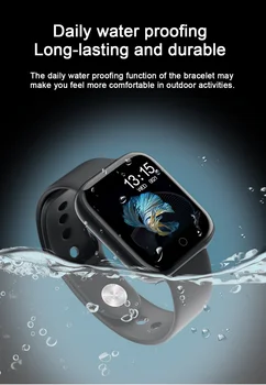 Sportovní Chytré Hodinky IP68 T80 fitness náramek activity tracker heart rate monitor krevního tlaku pro ios, Android hodinky Fshion 6 7