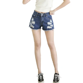 Sexy Džíny Šortky Ženy Letní Šortky Mini Denim Krátké Feminino Ležérní Černá Bílá Modrá barva Kraťasy Vintage Jean