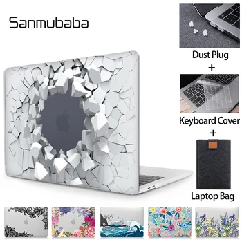 Sanmubaba Notebook Pouzdro Pro Macbook Pro 13 a2289 2020 Pevný Kryt Pro Macbook Pro Air 11 12 13 15 16 inch funda S Kryt Klávesnice