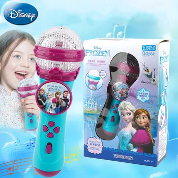 Disney Frozen Princezna Elsa Zpívající Mikrofon, Děti, Hudební Hračky pro Dítě Učení Hračky pro Děti, Může Odkaz Na Mobilní Telefon