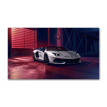 2020 Lamborghini Aventador Roadster Umění Plakát Wall Art Wall Obraz Plátno Malby Domácí Výzdoba 30X45cm 40X60cm 50X75cm