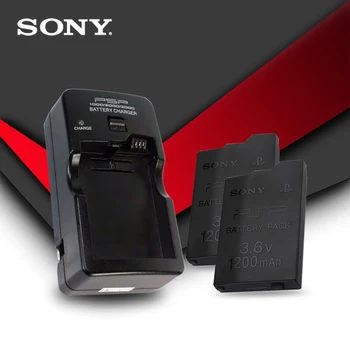 2ks pro Sony PSP2000 PSP3000 PSP 2000, PSP 3000 Gamepad PlayStation Portable Controller 1200mAh Replacment Baterie A Nabíječka