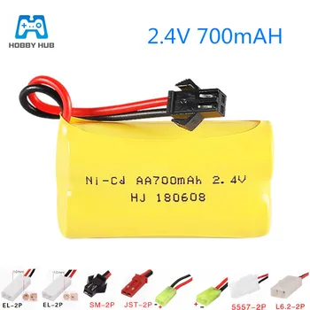 2.4 V 700mah AA NI-CD Nabíjecí baterie AA 700 mah pro Auto na Dálkové Ovládání Elektrické Hračky walkman nouzové osvětlení nicd