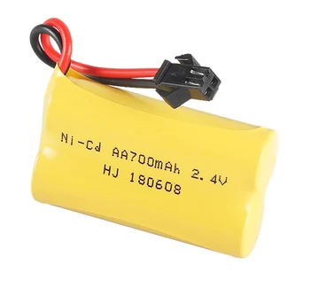 2.4 V 700mah AA NI-CD Nabíjecí baterie AA 700 mah pro Auto na Dálkové Ovládání Elektrické Hračky walkman nouzové osvětlení nicd