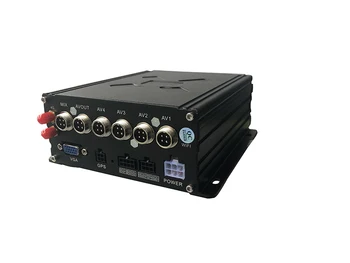 8 Kanál video registrator Auto DVR h265 1080P 4G GPS WIFI Mobilní Náklaďák, Autobus, Vlak DVR Podpora 2TB HDD
