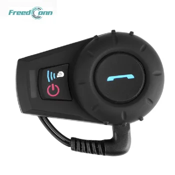 (Dvojité Balení)FreedConn FDC-VB Motocykl Bluetooth Helmy Headset 500M Bezdrátový Intercom Helmu, Sluchátka s FM Rádiem