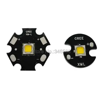 10W Cree XM-L2 XML2 T6 T6 LED Světlo 20mm Černé PCB Bílá Teplá Bílá Neutrální Bílá + 22mm 5 Režimů Ovladač Pro DIY Svítilna Pochodeň