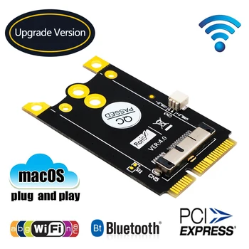 Hot Mini PCI-E na 12+6 Pin WiFi Převodník Deska mPCI-e Bezdrátový WLAN Adaptér Modul pro Macbook Broadcom BCM94360CD BCM943602CS