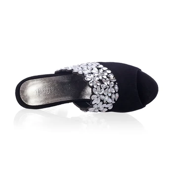 Elegantní Módní Originální kožené Sandály Ženy Velké Velikosti Letní Dámské Pantofle Sandály Strana svatební boty žena kvalitu 3010